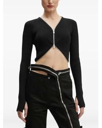 HELIOT EMIL - Zip-Fastening Knitted Top - Lyst