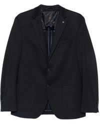 KARL LAGERFELD - Smart Single-Breasted Notch-Lapels Blazer - Lyst