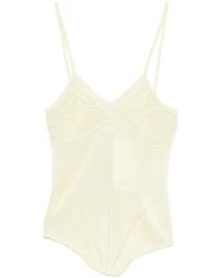 Paris Georgia Basics - Amelia Stitched Tank Top - Lyst