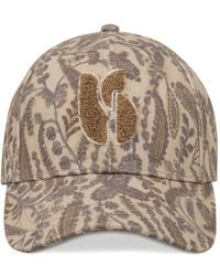 Ba&sh - Cappello Hari Con Ricamo A Fiori - Lyst