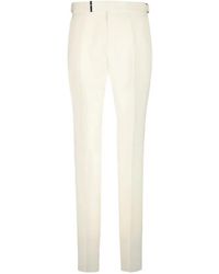 Tom Ford - Pressed-Crease Adjustable-Waist Trousers - Lyst