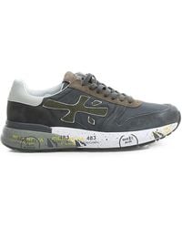 Premiata - Mick Logo-Patch Sneakers - Lyst