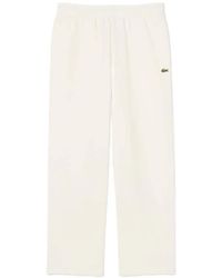Lacoste - Relaxed-Fit Fleece Sweatpants - Lyst