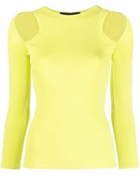DSquared² - Top Con Aberturas En Los Hombros - Lyst