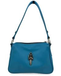 Chrome Hearts - Chicken Nugget Dagger Leather Shoulder Bag - Lyst