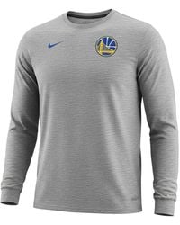 Nike - X Nba Golden State Warriors Facility Dri-Fit Long-Sleeves T-Shirt - Lyst