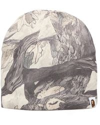 A Bathing Ape - Camo-Print Beanie - Lyst
