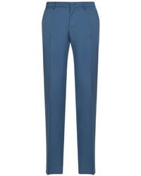 Dolce & Gabbana - Avio Virgin Wool Classic Trousers <Br - Lyst