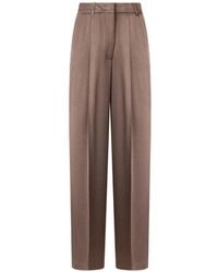 Peserico - Pleated Trousers - Lyst
