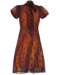 Acne Studios - パフスリーブ ドレス - Lyst
