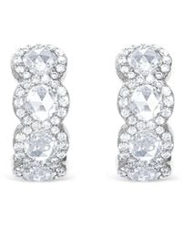 64 Facets - Orecchini A Cerchio Scallop Huggie - Lyst