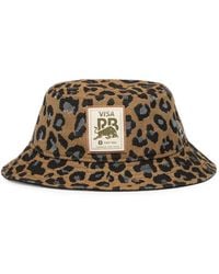 KTZ - Leopard-Print Logo-Patch Bucket Hat - Lyst