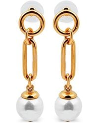 Ben-Amun - Aaron Faux-Pearl Drop Earrings - Lyst