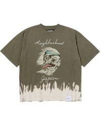 Neighborhood - T-Shirt mit Print - Lyst