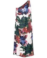 BLAKLACE - One-Shoulder Floral Dress - Lyst