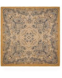 Etro - Modal And Cashmere Shawl With Floral Paisley Motif - Lyst