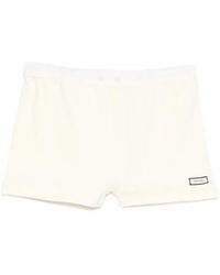 Entire studios - Elastic-Waist Mini Shorts - Lyst