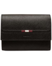 Bally - Leren Portemonnee Met Lintdetail - Lyst