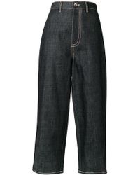 Marni Jeans cropped - Blu