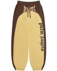 Palm Angels - Logo-Print Colour-Block Track Pants - Lyst