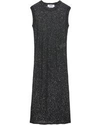 MSGM - Long Knitted Dress - Lyst
