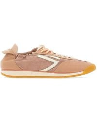 PURAAI - Suede Inserts Logo Sneakers - Lyst