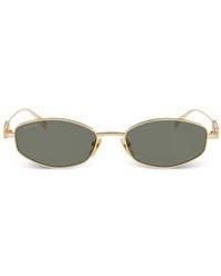 Gucci - Crystal-Embellished Geometric-Frame Sunglasses - Lyst