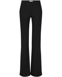 Marine Serre - Tailored Wool Flare Pants - Lyst