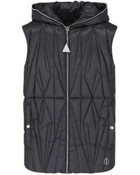 Moncler - X Rick Owens Quilted Hooded Gilet - Lyst