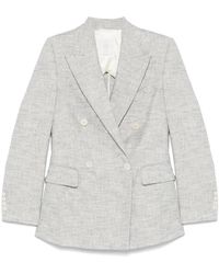 Eleventy - Blazer À Design Bouclé - Lyst