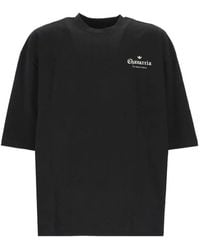 adidas - X Willy Chavarria Logo-Print Rose-Graphic T-Shirt - Lyst