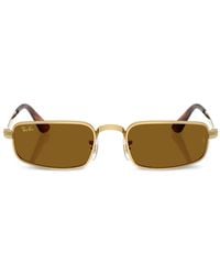 Ray-Ban - X A$Ap Rocky Rectangle-Frame Sunglasses - Lyst