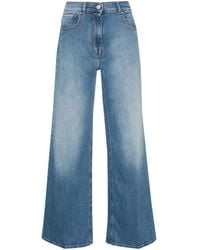 Peserico - High-rise Flared Jeans - Lyst