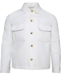 Loro Piana - Daito Cotton Shirt Jacket - Lyst