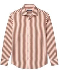 Tombolini - Vertical-Stripe Long-Sleeve Shirt - Lyst