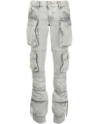The Attico - Essie Denim Cargo Jeans - Lyst