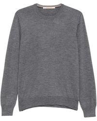 hindustrie - Crew-Neck Wool Sweater - Lyst