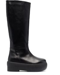 Gia Borghini - Kniehohe Plateau-Stiefel - Lyst