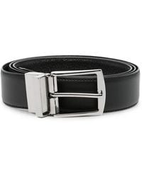 Giorgio Armani - Leather Reversible Belt - Lyst