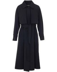 Herno - Belted Trench Coat - Lyst