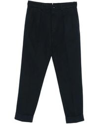 Incotex - Pleated cuffed-hem trousers - Lyst