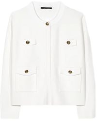 Luisa Cerano - Veste En Maille À Détail De Poche - Lyst