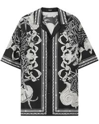 Versace - Barocco Sea Hemd aus Seide - Lyst