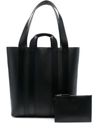 Lanvin - Ballade North South Leather Tote Bag - Lyst