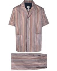 Paul Smith - Striped Short Pajama - Lyst