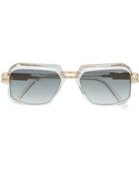 Cazal - Geometric-Frame Sunglasses - Lyst