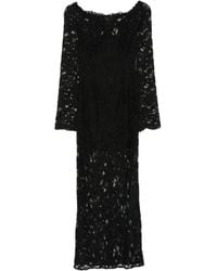 MANURI - Maxikleid Mit U-Boot-Ausschnitt - Lyst