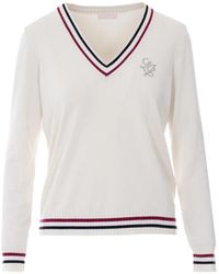 Liu Jo - V-Neck Sweater - Lyst