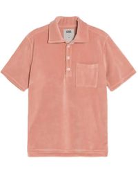 Oas - Cameo Girona Terry-Cloth Polo Shirt - Lyst