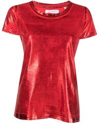 Madison Maison - Metallic Lamina T-Shirt - Lyst